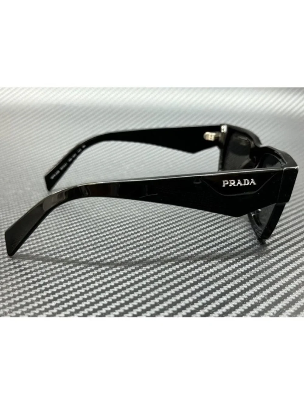 New PRADA Men Black Sunglasses 50-21-145